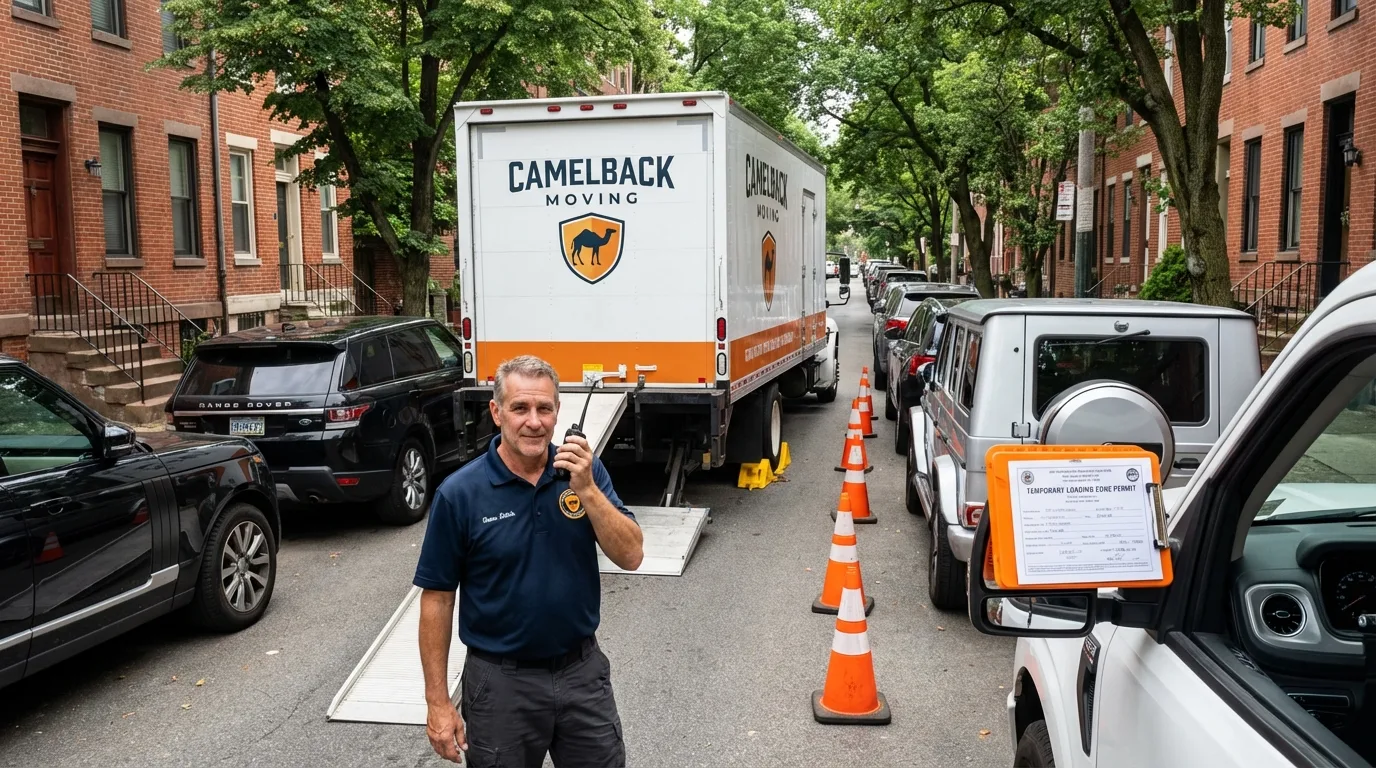 City street loading permit setup in West Stockbridge, MA