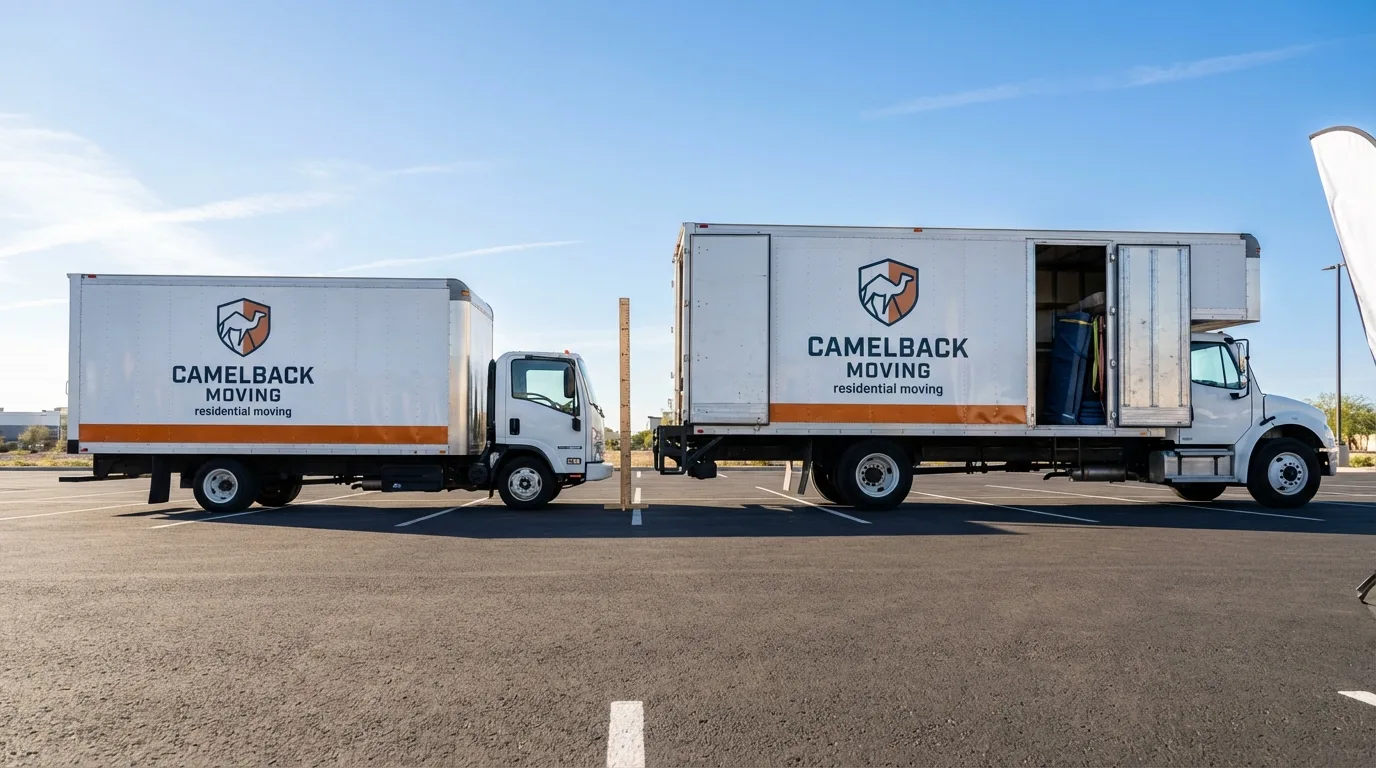 Moving truck size capacity guide in West Stockbridge